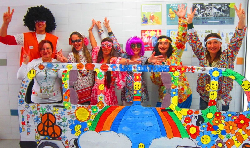 Si Palpitar Otros lugares Día de la Paz y Fiesta Hippie - Colegio Público "LAS CULTURAS"